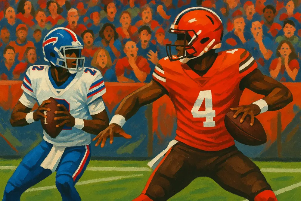 Browns Struggle in Preseason Loss to Bills, Quarterbacks Fall