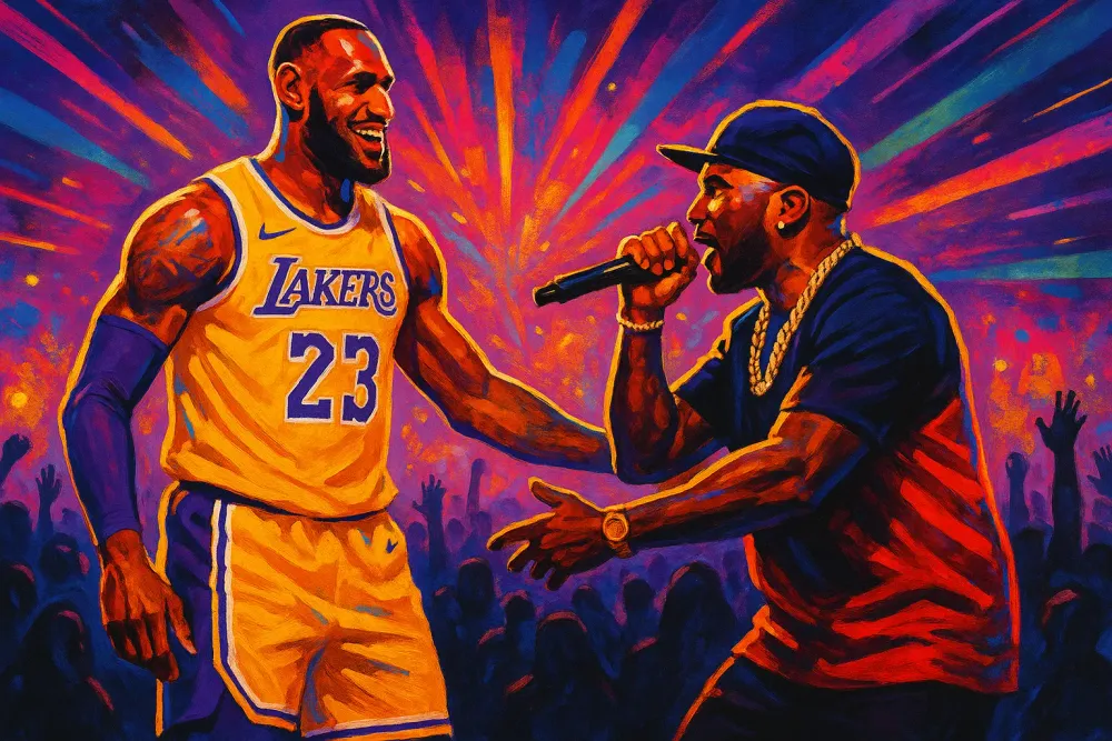 LeBron James Surprises Fans at Jeezy's Las Vegas Concert