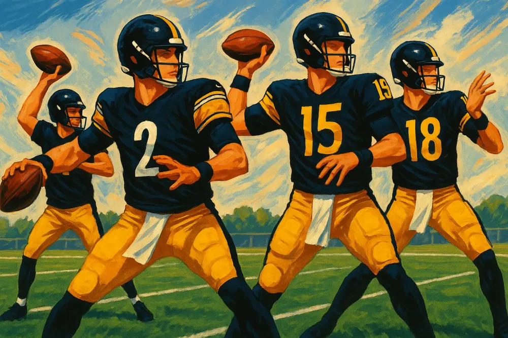 Steelers QB Competition Heats Up Behind Aaron Rodgers