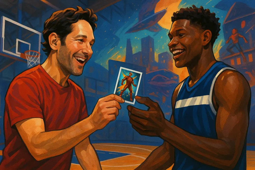 Timberwolves’ Edwards Receives Special Gift from Paul Rudd