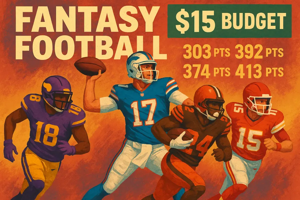 Build Your Ideal Fantasy Football Team with Just $15!