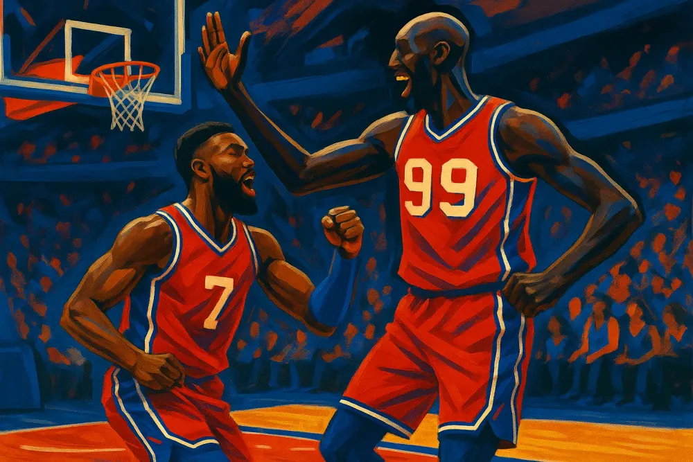 Jaylen Brown Excited as 76ers Sign Former Teammate Tacko Fall