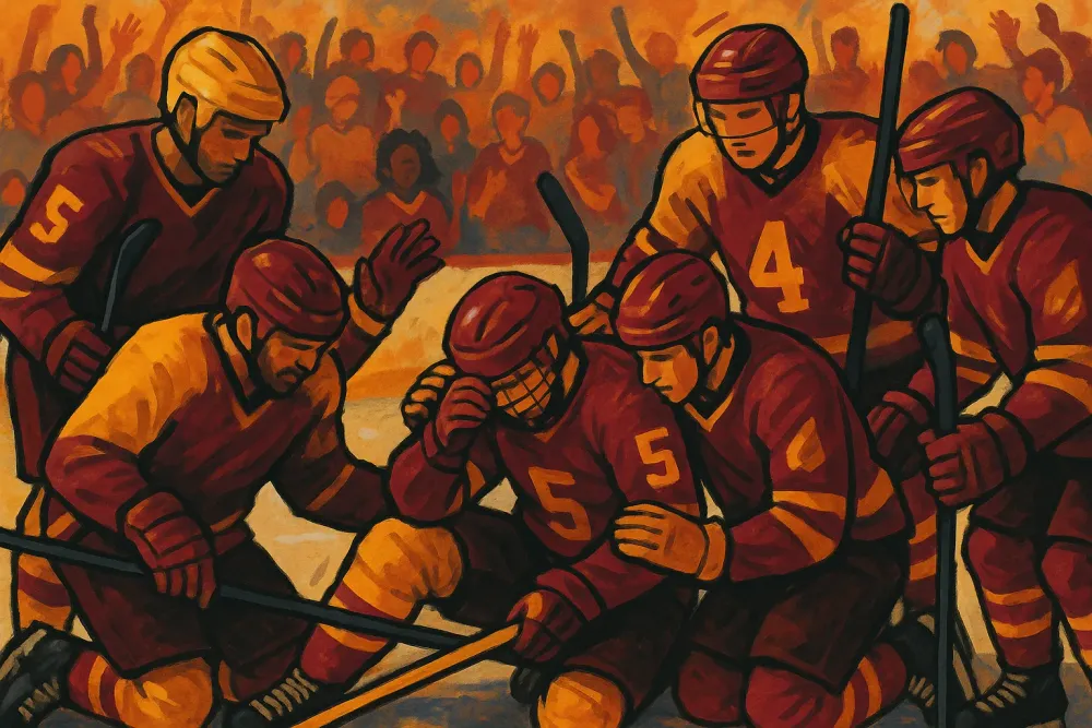 Arizona State Hockey Star Matthew Mayich Remains Hospitalized