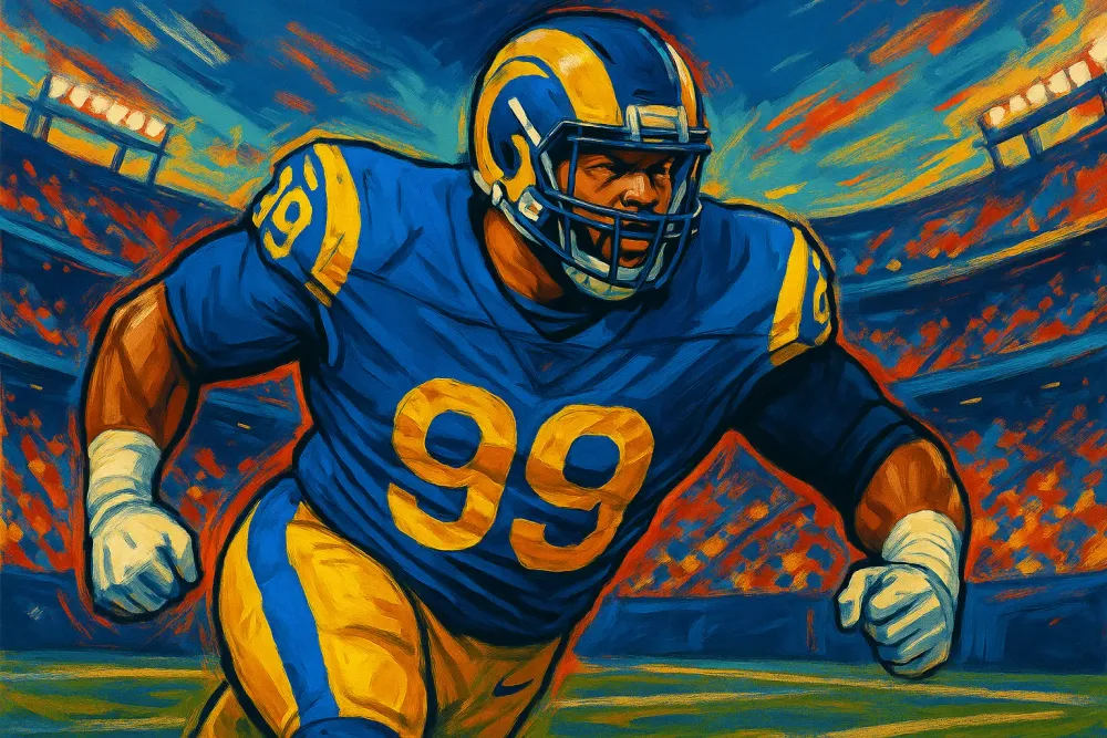 Aaron Donald's Week 1 Status Uncertain Ahead of Season Opener