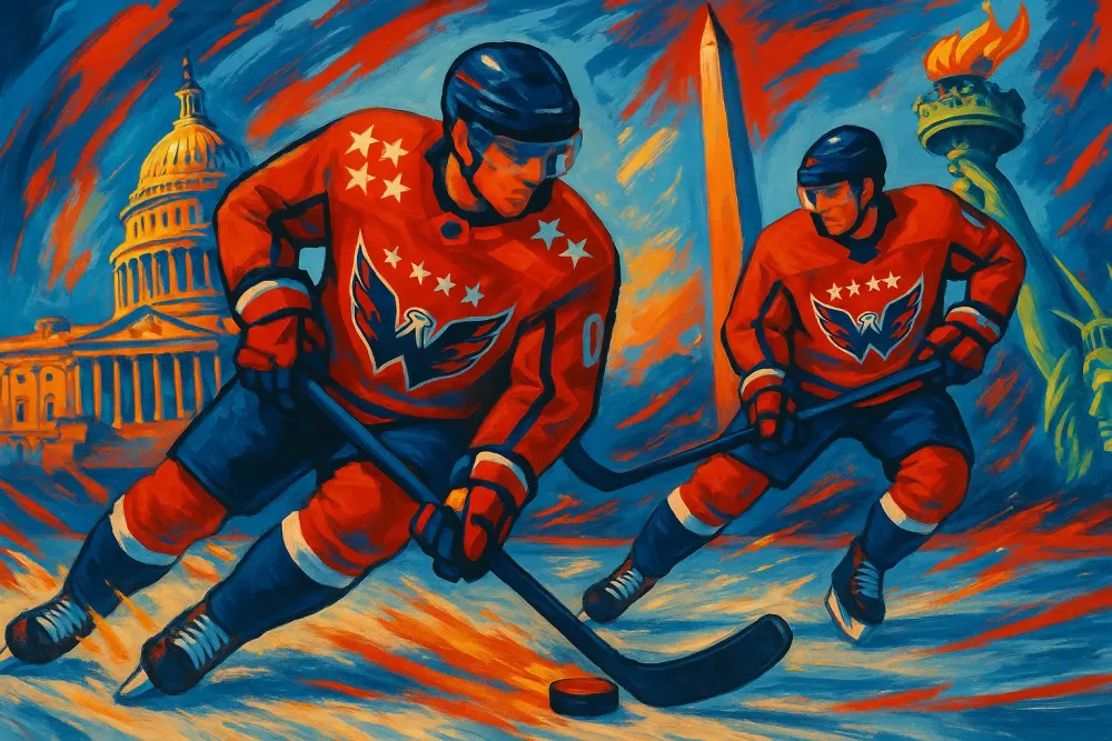 Capitals Unveil Special Jersey for U.S. Semiquincentennial