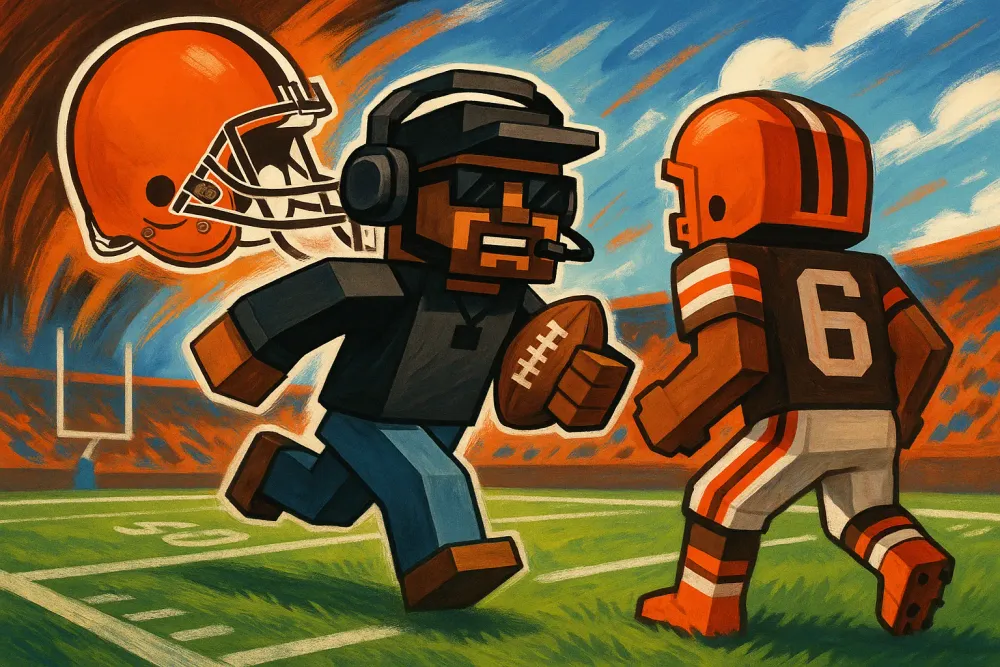Browns Triumph Over Steelers and Troll Tomlin's Minecraft Debut