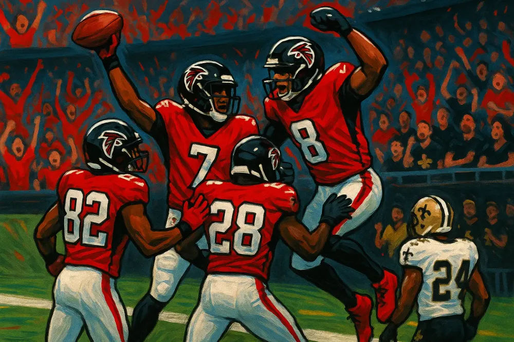 Falcons Dominate Saints 45-24, Trolling and Tradition Collide