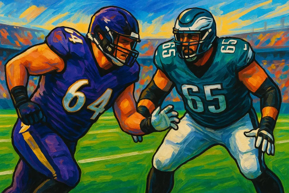 Eagles Trade Cam Jurgens to Ravens After Lane Johnson Retires