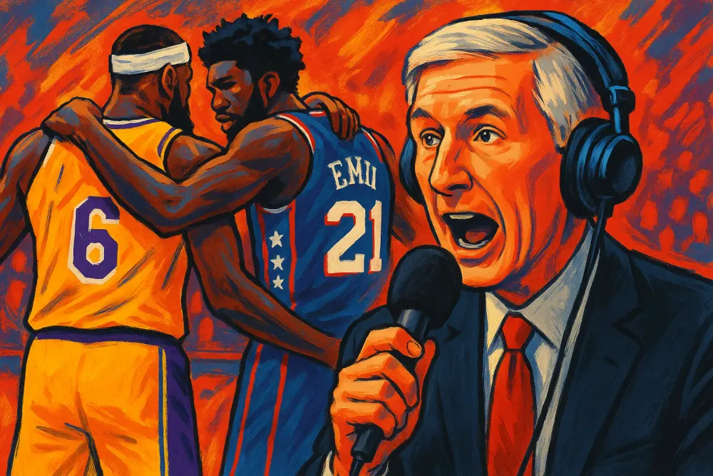 Mike Breen Apologizes for Misinterpreted LeBron, Embiid Rumor