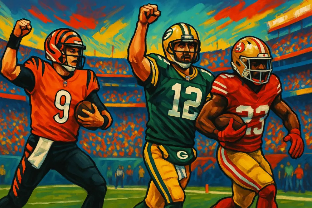 NFL Week 5 Highlights: Burrow, Rodgers Shine as Action Unfolds