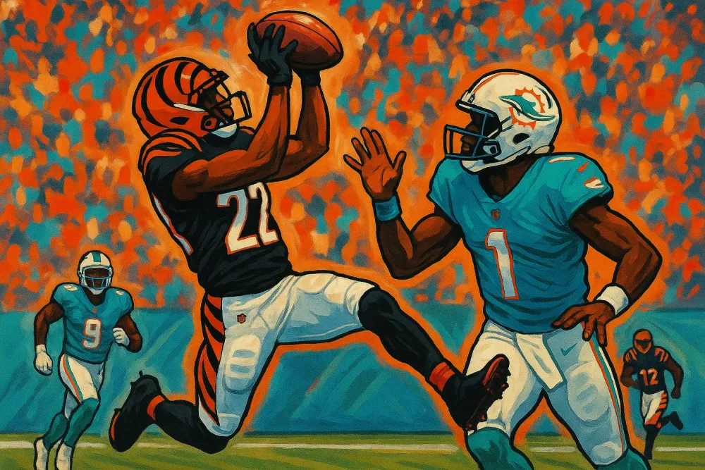 Bengals' Battle Reveals Dolphins' Willis Telltale Move Ahead of