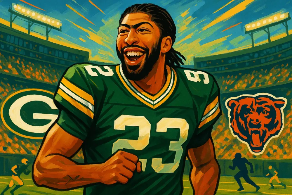 Anthony Davis Trolls Bears After Packers' Dominant Win