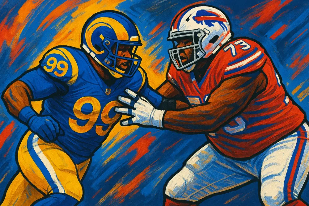 Aaron Donald Sparks Tensions in Return Against Bills