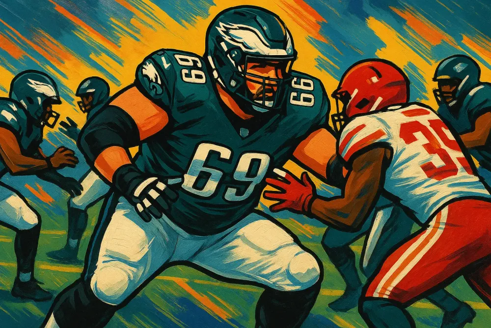 Eagles' Landon Dickerson Questions Future Amid Line Shakeup