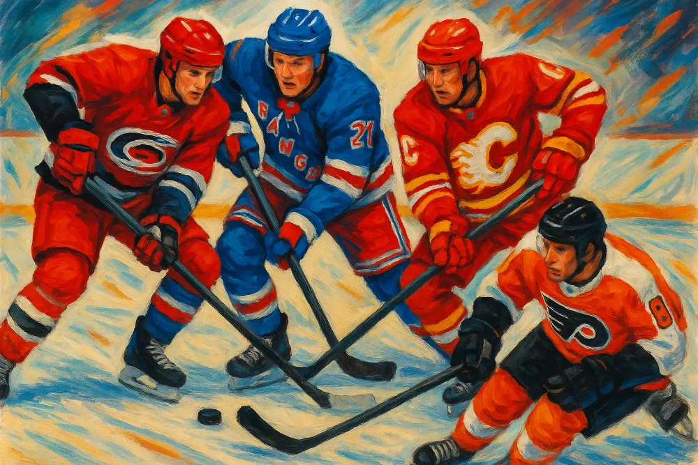 NHL Chaos: Shesterkin's Injury and Flames' Struggles Define