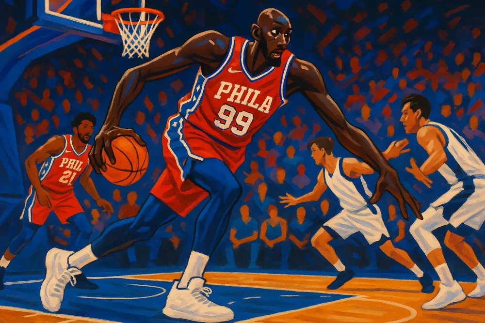 76ers Sign Tacko Fall to Two-Way Contract Ahead of NBA Season