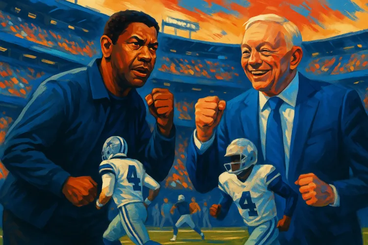 Denzel Washington Critiques Jerry Jones as Cowboys Aim for Super Bowl Glory