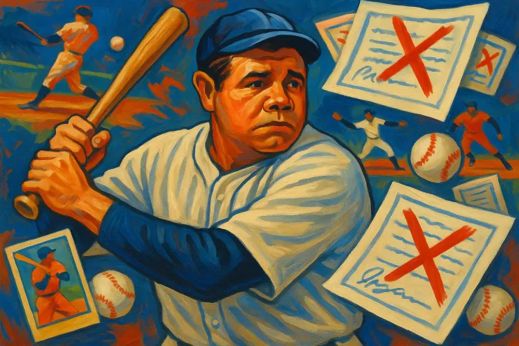 Tennessee Man Charged for Fraudulent Use of Babe Ruth's Name in Class Action Settlements