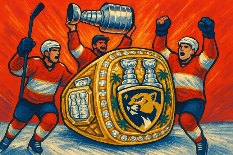 Florida Panthers Unveil New Championship Rings as Quest for Historic Third Straight Stanley Cup Begins
