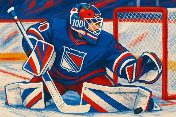 Igor Shesterkin Shines in Rangers' Centennial Season Opener Against Penguins
