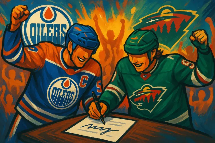 NHL Free Agency Buzz: McDavid and Kaprizov Extend, New Stars Set to Emerge