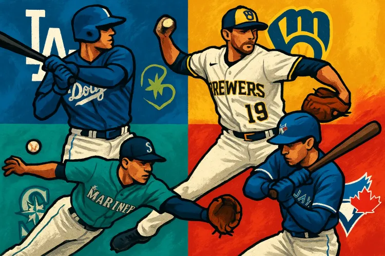 2025 MLB Playoffs: Dodgers, Brewers, Mariners, Blue Jays Battle for World Series Glory