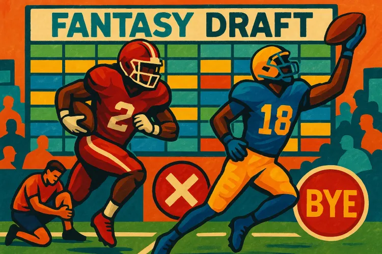 Week 8 Fantasy Football: Navigating Bye Weeks and Injury Challenges