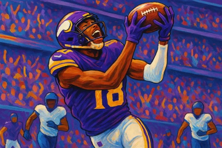 Justin Jefferson Makes NFL History: Youngest Player to Reach 8,000 Receiving Yards