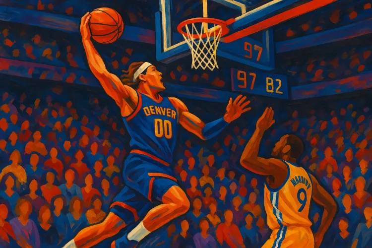 Aaron Gordon's 50-Point Performance Falls Short as Nuggets Lose to Warriors in Overtime