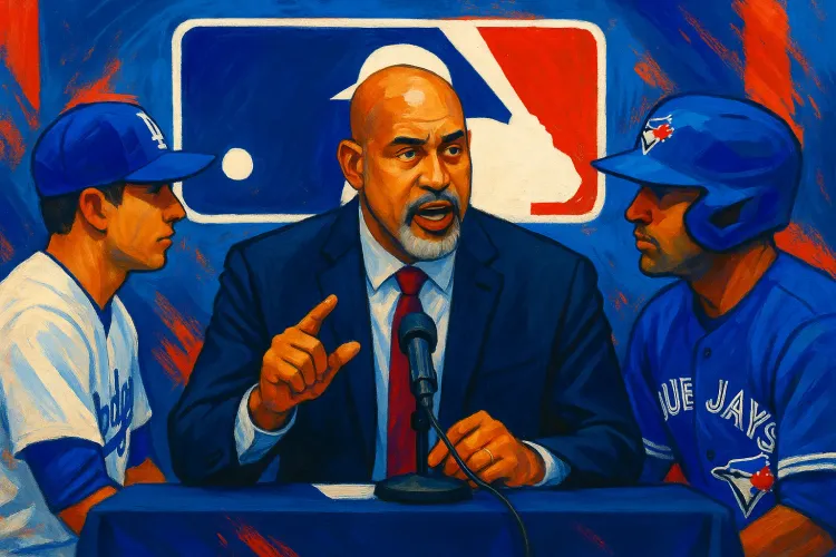 MLBPA's Tony Clark Stands Firm Against Proposed Salary Cap Ahead of World Series