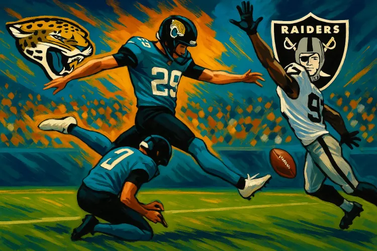 Cam Little Breaks NFL Record with Stunning 68-Yard Field Goal Against Raiders