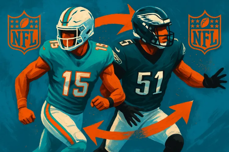 Dolphins Deal Linebacker Jaelan Phillips to Eagles in Strategic Trade