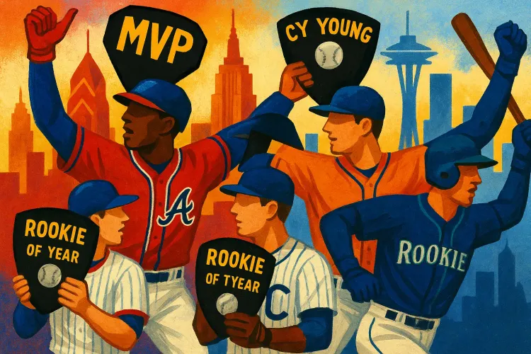 MLB Teams Shine in 2025: MVPs, Cy Youngs, and Rookies of the Year Revealed