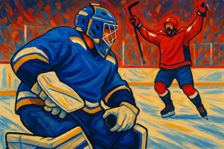 Jordan Binnington's Cheeky Moment as Ovechkin Scores Historic 900th Goal