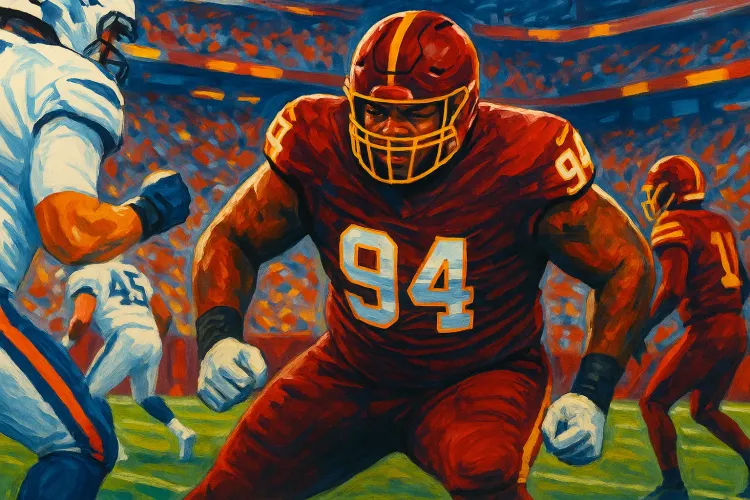 Daron Payne Ejected as Commanders Struggle Against Lions in Tough Season