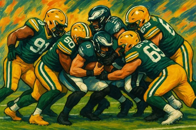 Packers Prepare for Monday Night Showdown Against Eagles and Their Tush Push Strategy