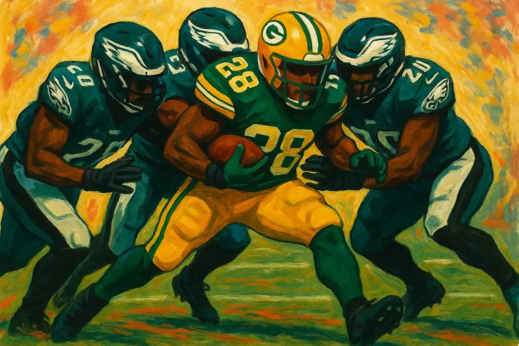 Josh Jacobs Reveals Eagles' Play Diagnosis in Packers' Narrow Loss