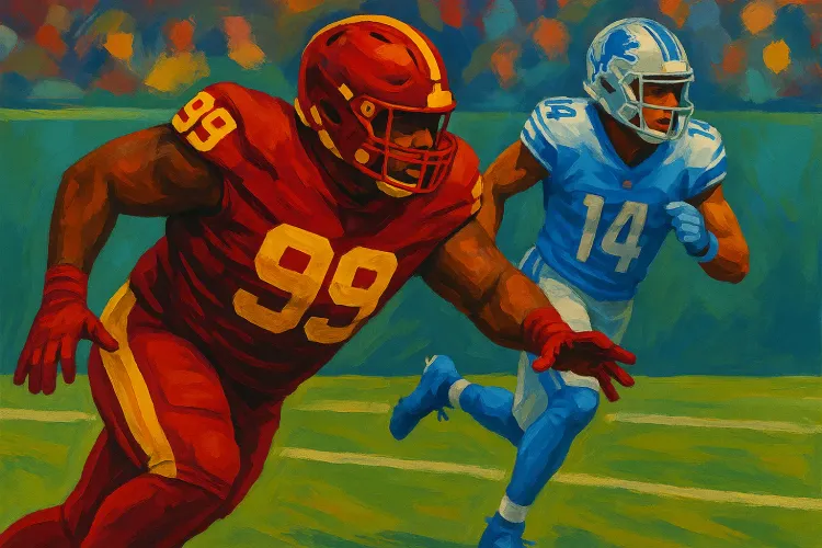 Daron Payne Faces One-Game Suspension Following Scuffle with Amon-Ra St. Brown