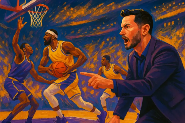 JJ Redick's Debut Season with Lakers Sparks Debate on Coaching Credentials