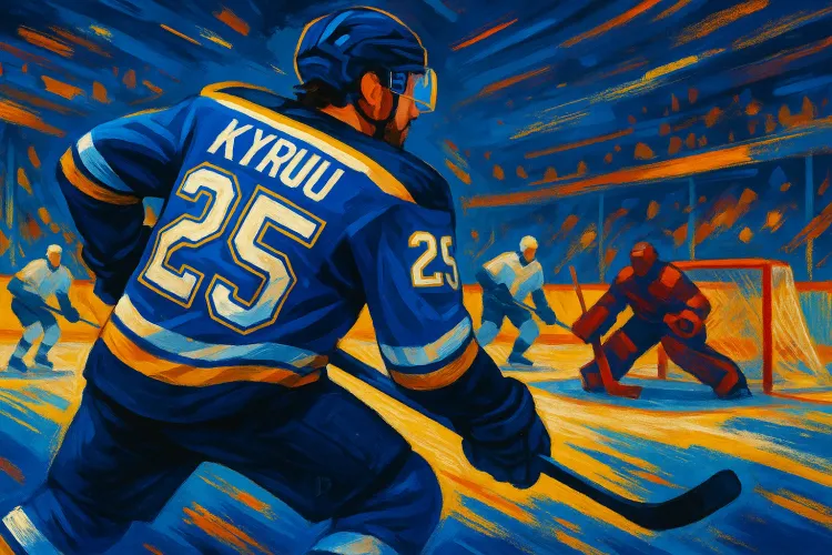 St. Louis Blues Explore Trade Scenarios for Jordan Kyrou as Season Stumbles