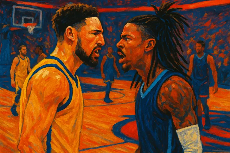 Klay Thompson Claps Back at Ja Morant’s Trash Talk After Mavericks' Loss to Grizzlies