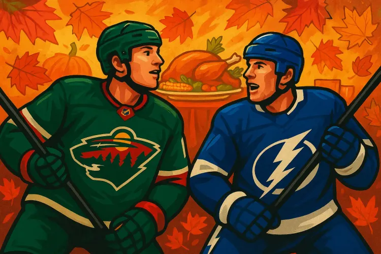 Thanksgiving Week: Wild and Lightning Soar in NHL Power Rankings While Blackhawks and Jets Struggle