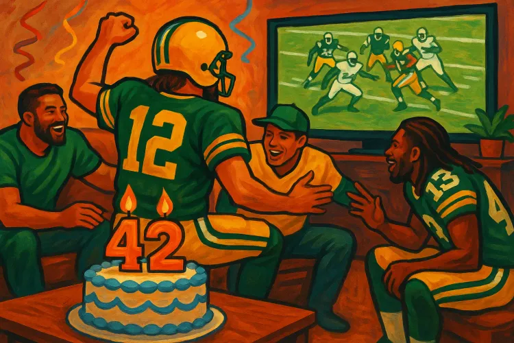 Aaron Rodgers Celebrates 42nd Birthday with Film Study Ahead of Key Matchup Against Ravens