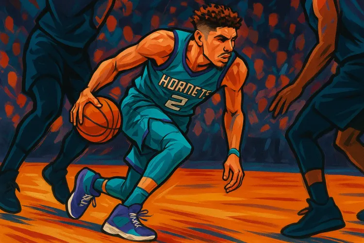 LaMelo Ball Exits Game Against Raptors with Ankle Soreness