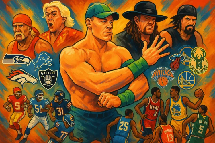 Wrestling Icons and Major Sports Teams Pay Tribute to John Cena Ahead of Retirement Match