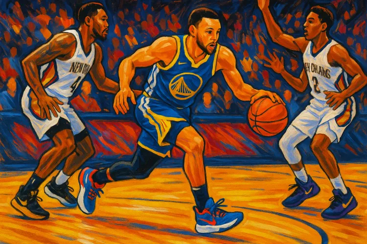 Stephen Curry Showcases Sneaker Flexibility in Loss to Trail Blazers