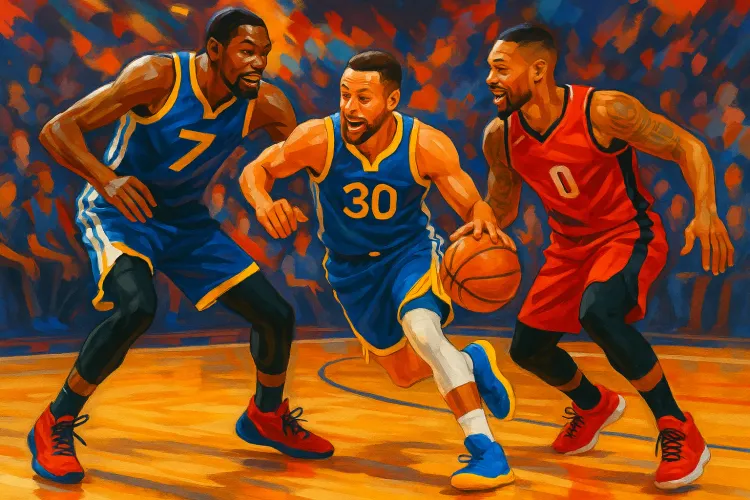 Kevin Durant Blames Steph Curry and Damian Lillard for All-Star Game Woes