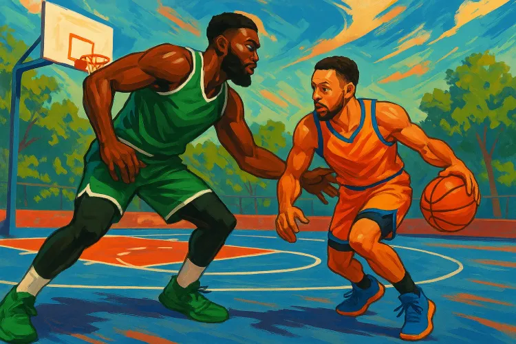 Jaylen Brown Claims He Would Defeat Stephen Curry in One-on-One Showdown