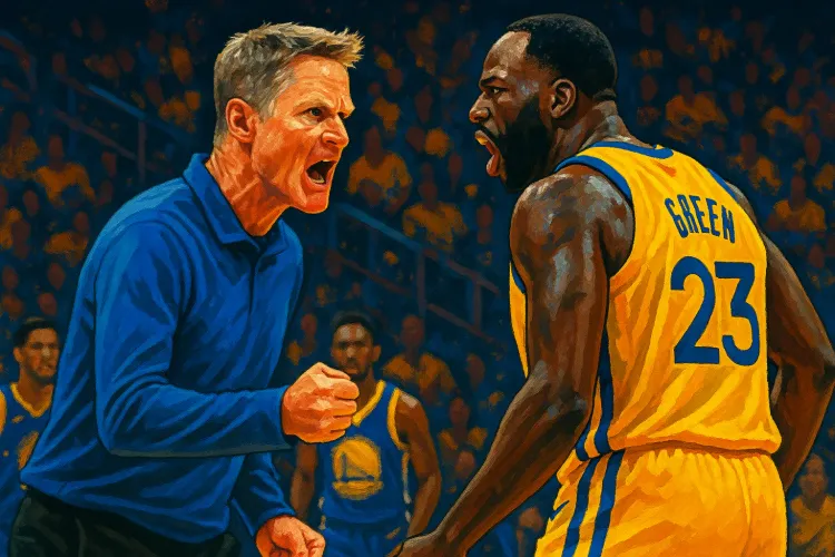 Steve Kerr and Draymond Green Apologize After Bench Blowup Amid Warriors' Victory