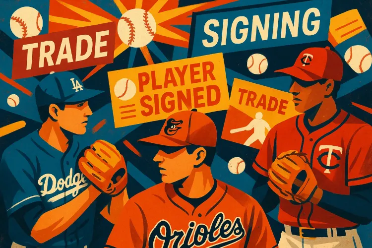 MLB Offseason Heats Up: Major Trades and Signings as Teams Clamor to Catch Dodgers